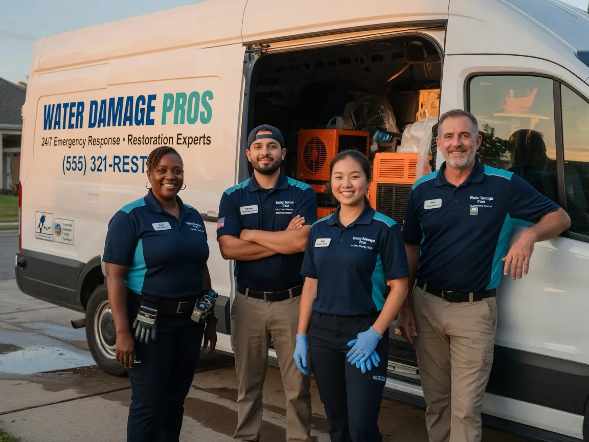 Water Damage Restoration company in New Iberia, LA