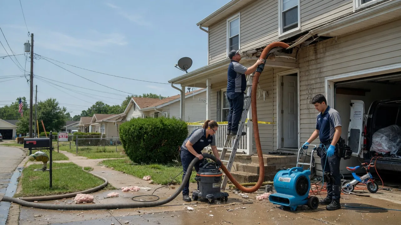 Water Damage Restoration in New Iberia, LA near me